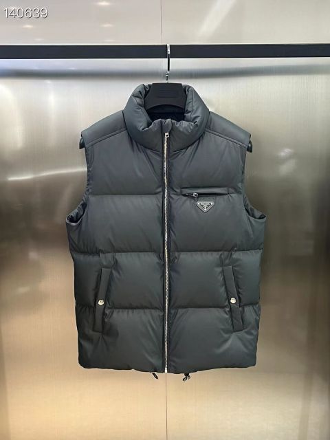 High Quality Replica Prada Man White Goose Down Vest