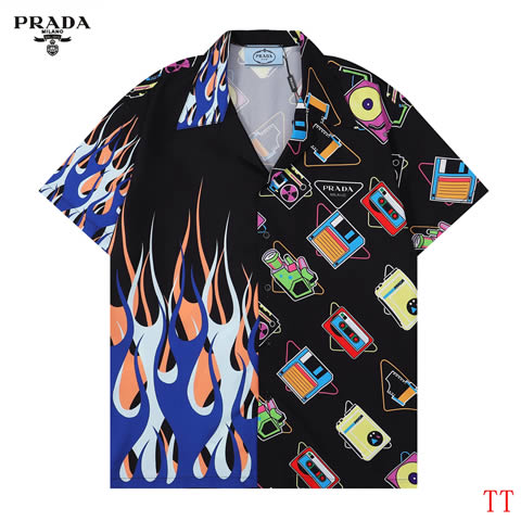 High Quality Replica Prada Shirts for Men