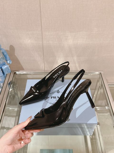 High Quality Replica Prada Little leather shoes for Women