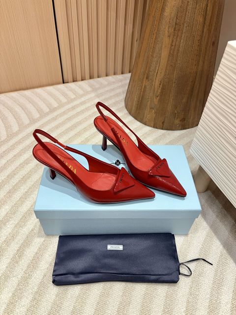 High Quality Replica Prada leather shoes for Women