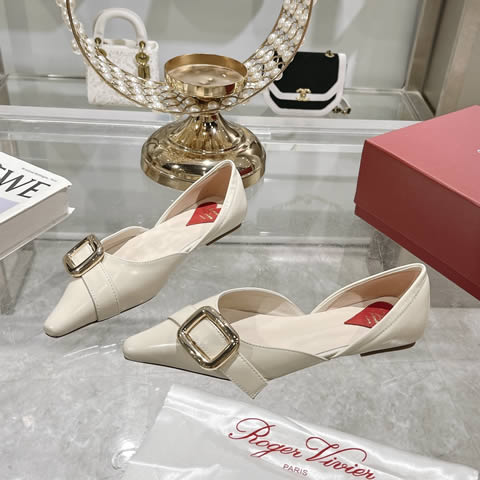 High Quality Replica Roger Vivier genuine leather sandal for women