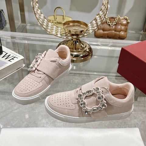 High Quality Replica Roger Vivier rhinestone sneakers for women