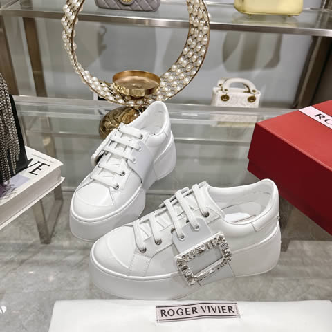 High Quality Replica Roger Vivier Thick soled sneakers for women