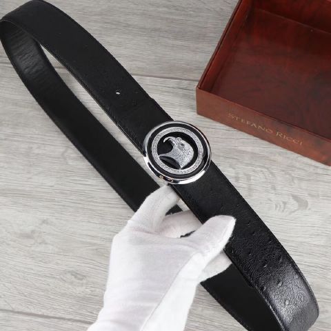 High quality replica stefano ricci belt for men