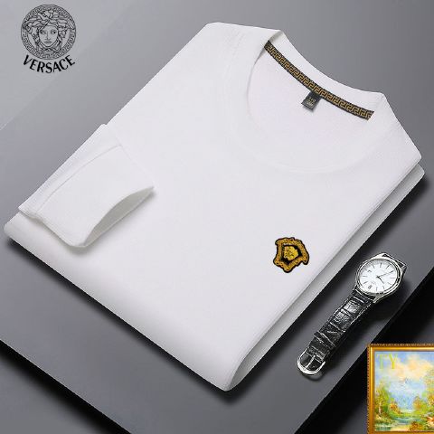 Top Quality Replica Versace Hoodies for Men in Waffle