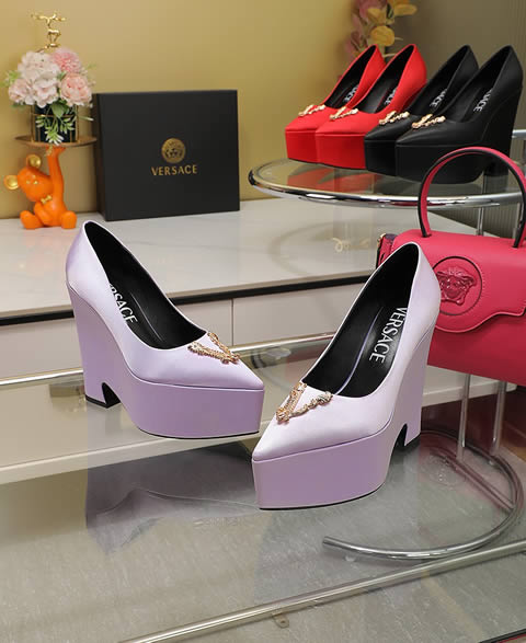 High Quality Replica Versace Shoes for Women