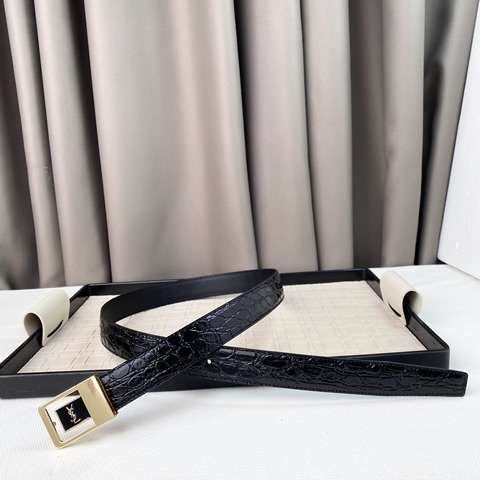 Replica High Quality 1:1 YSL Belts For Woman