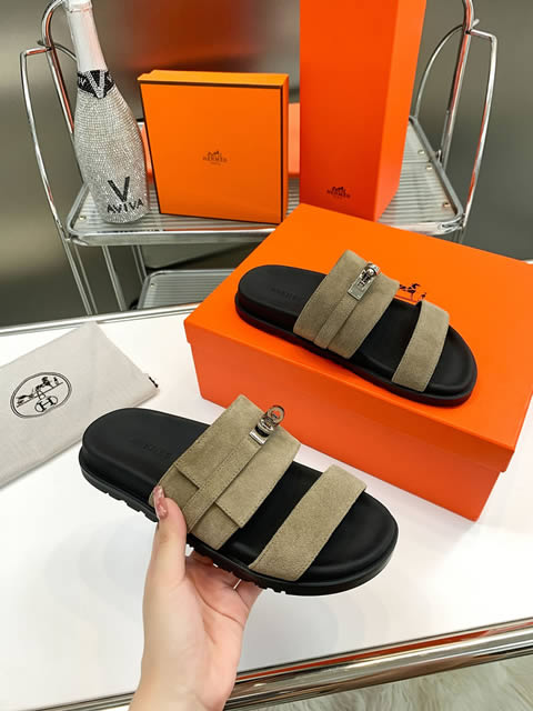 High Quality Replica Hermes Slippers for Men 