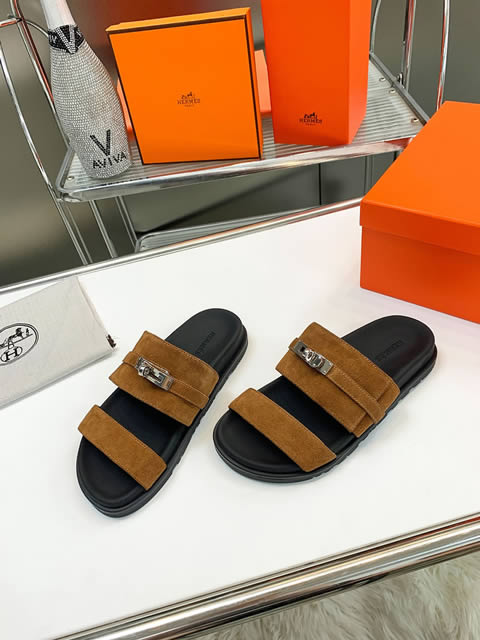 High Quality Replica Hermes Slippers for Men 