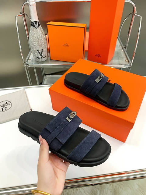 High Quality Replica Hermes Slippers for Men 