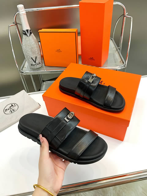 High Quality Replica Hermes Slippers for Men 